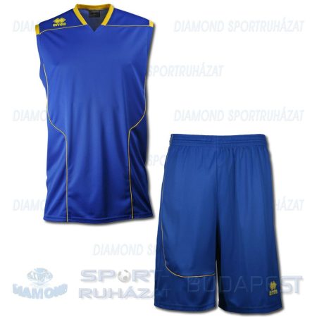 ERREA CHECOV SENIOR KIT kosárlabda mez + nadrág KIT - azúrkék-sárga [XL]