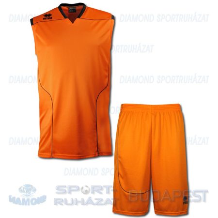 ERREA CHECOV SENIOR KIT kosárlabda mez + nadrág KIT - narancssárga-fekete [L]