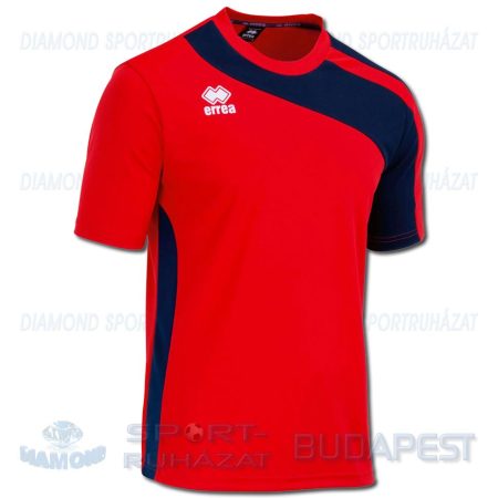 ERREA BOLTON SHIRT futball mez - piros-sötétkék [L]