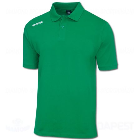 ERREA TEAM COLOURS 2012 pamut póló (rövid ujjú galléros) - zöld