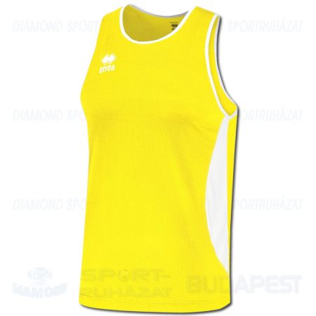 ERREA ROBSON MAN SENIOR férfi atléta mez (ujjatlan) - UV sárga-fehér [L]
