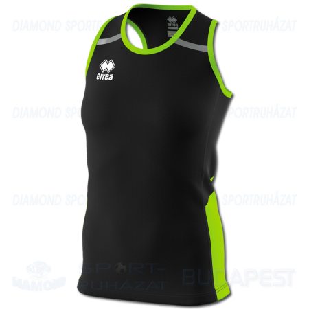 ERREA KENNY WOMAN női atléta mez (ujjatlan) - fekete-UV zöld [S]