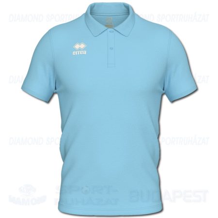 ERREA EVO POLO SHIRT pamut póló (rövid ujjú galléros) - égkék