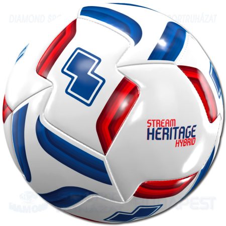 ERREA STREAM HYBRID HERITAGE meccs futball labda - fehér-sötétkék-piros [5]