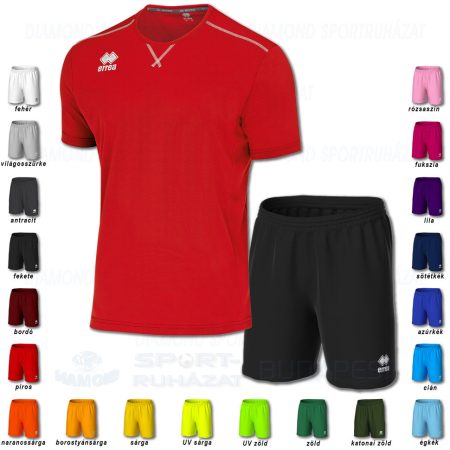 ERREA EVERTON & NEW SKIN SET futball mez + nadrág SZETT - piros