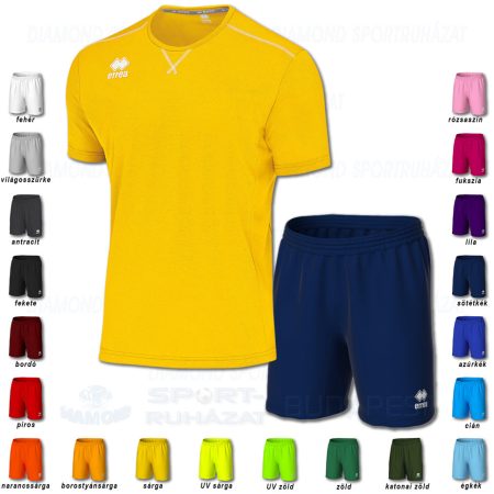 ERREA EVERTON & NEW SKIN SET futball mez + nadrág SZETT - sárga