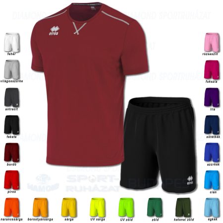 ERREA EVERTON & NEW SKIN SET futball mez + nadrág SZETT - bordó