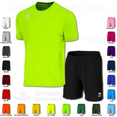 ERREA EVERTON & NEW SKIN SET futball mez + nadrág SZETT - UV zöld
