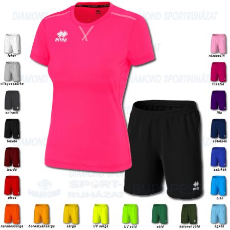 ERREA MARION WOMAN & NEW SKIN SET női röp- és kézilabda mez + unisex nadrág SZETT - UV fukszia