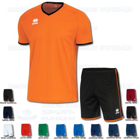 ERREA LENNOX & BONN SET futball mez + nadrág SZETT - narancssárga-fekete