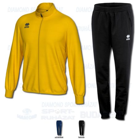 ERREA KURT & VANESSA WOMAN 3.0 SET cipzáras edző- és szabadidő melegítő felső + női nadrág SZETT - sárga