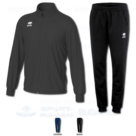 ERREA KURT & VANESSA WOMAN 3.0 SET cipzáras edző- és szabadidő melegítő felső + női nadrág SZETT - antracit