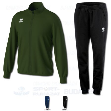 ERREA KURT & VANESSA WOMAN 3.0 SET cipzáras edző- és szabadidő melegítő felső + női nadrág SZETT - katonai zöld