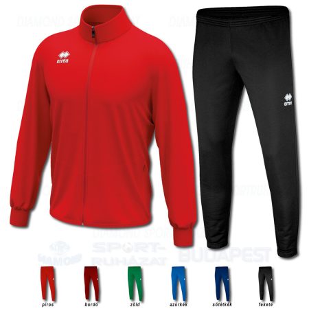 ERREA KURT & NEVIS 3.0 SET cipzáras edző- és szabadidő melegítő felső + nadrág SZETT - piros