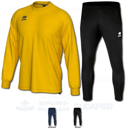 ERREA MADISON & KEY SET belebújós edző- és szabadidő melegítő felső + nadrág SZETT - sárga