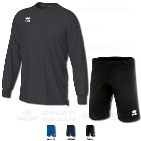 ERREA MADISON & CORE SET belebújós edző melegítő felső + bermuda nadrág SZETT - antracit