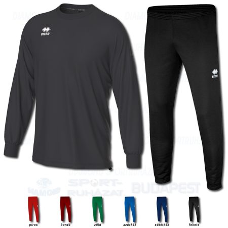 ERREA MADISON & NEVIS 3.0 SET belebújós edző- és szabadidő melegítő felső + nadrág SZETT - antracit