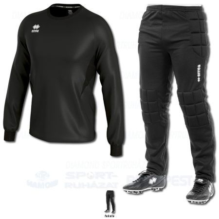 ERREA MALIBU & PITCH SET kapus mez + nadrág SZETT - fekete [M]