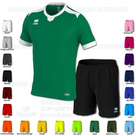 ERREA TI-MOTHY & NEW SKIN SET futball mez + nadrág SZETT - zöld-fehér