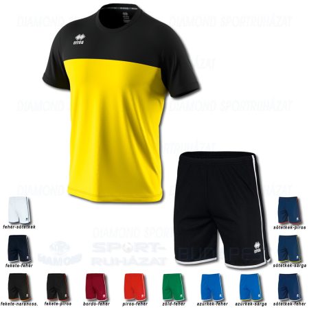 ERREA BRANDON & BONN SET futball mez + nadrág SZETT - sárga-fekete