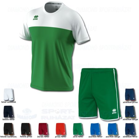 ERREA BRANDON & BONN SET futball mez + nadrág SZETT - zöld-fehér