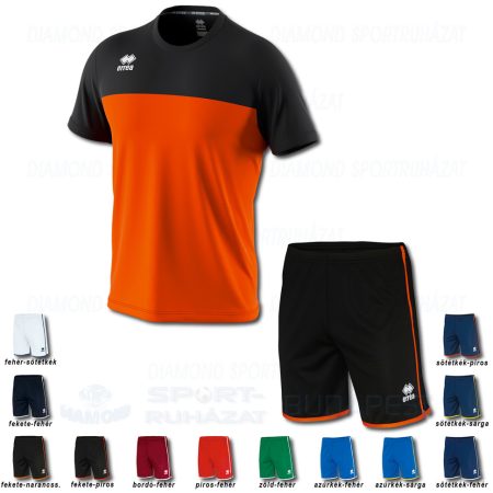ERREA BRANDON & BONN SET futball mez + nadrág SZETT - narancssárga-fekete