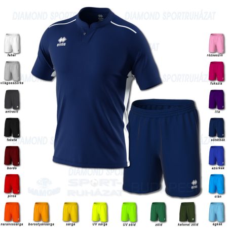 ERREA HECTOR & NEW SKIN SET futball mez + nadrág SZETT - sötétkék-fehér