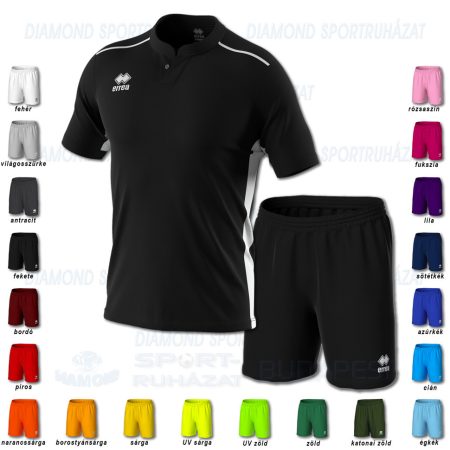 ERREA HECTOR & NEW SKIN SET futball mez + nadrág SZETT - fekete-fehér