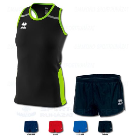 ERREA KENNY WOMAN & BLAST SET női atléta mez + unisex nadrág SZETT - fekete-UV zöld