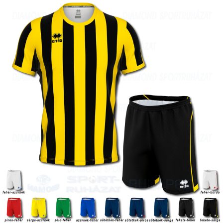 ERREA STRIP & TRANSFER 3.0 SET futball mez + nadrág SZETT - fekete-sárga