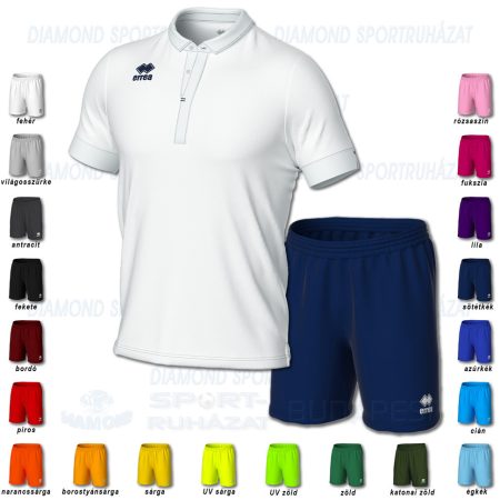 ERREA VIENNA & NEW SKIN SET futball mez + nadrág SZETT - fehér-sötétkék