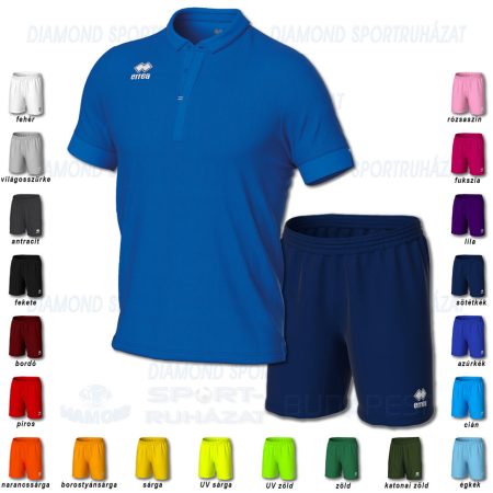 ERREA VIENNA & NEW SKIN SET futball mez + nadrág SZETT - azúrkék-fehér