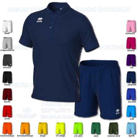 ERREA VIENNA & NEW SKIN SET futball mez + nadrág SZETT - sötétkék-fehér