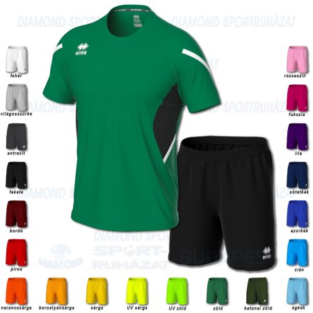 ERREA CURTIS & NEW SKIN SET futball mez + nadrág SZETT - zöld-fekete-fehér