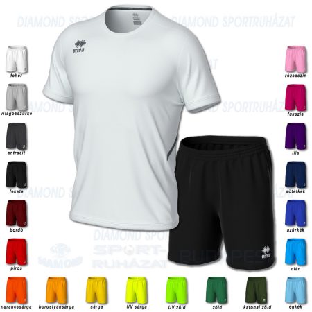 ERREA MARVIN & NEW SKIN SET futball mez + nadrág SZETT - fehér