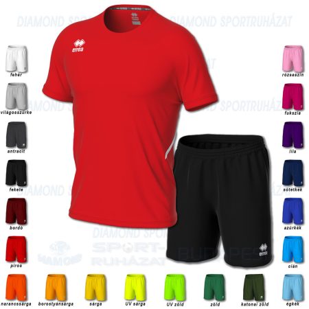 ERREA MARVIN & NEW SKIN SET futball mez + nadrág SZETT - piros