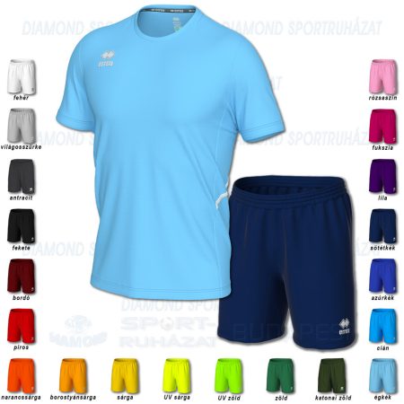 ERREA MARVIN & NEW SKIN SET futball mez + nadrág SZETT - égkék