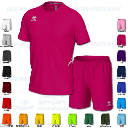 ERREA MARVIN & NEW SKIN SET futball mez + nadrág SZETT - fukszia
