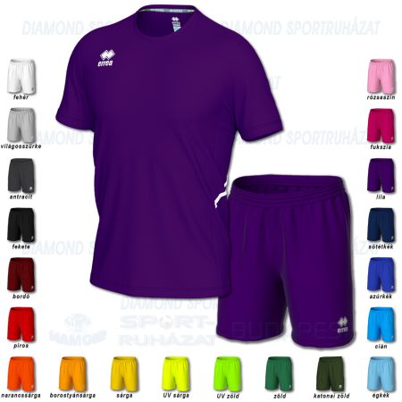 ERREA MARVIN & NEW SKIN SET futball mez + nadrág SZETT - lila