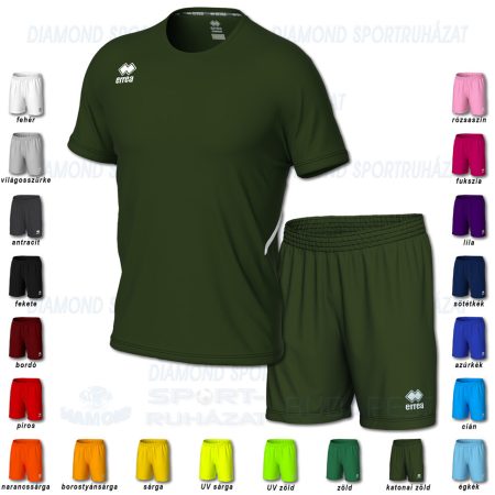 ERREA MARVIN & NEW SKIN SET futball mez + nadrág SZETT - katonai zöld