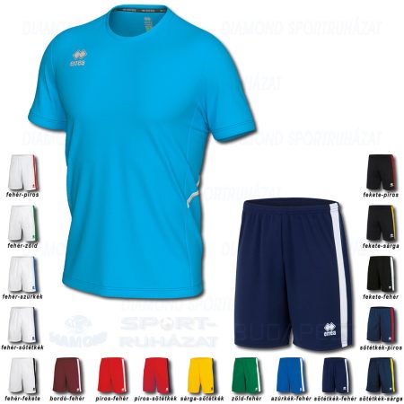 ERREA MARVIN & BOLTON SET futball mez + nadrág SZETT - cián