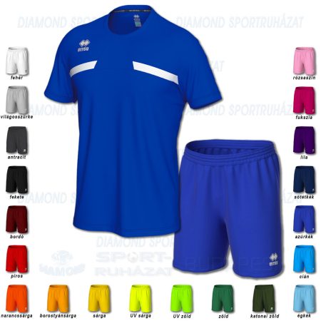ERREA MARK & NEW SKIN SET futball mez + nadrág SZETT - azúrkék-fehér