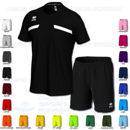 ERREA MARK & NEW SKIN SET futball mez + nadrág SZETT - fekete-fehér
