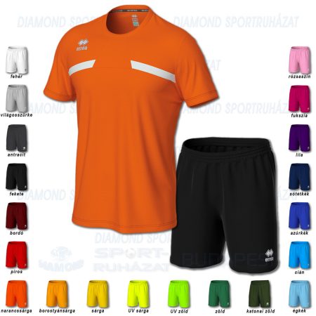 ERREA MARK & NEW SKIN SET futball mez + nadrág SZETT - narancssárga-fehér