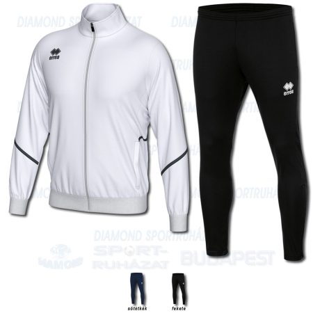 ERREA MARLON & FLANN 3.0 SET edző- és szabadidő melegítő felső + nadrág SZETT - fehér