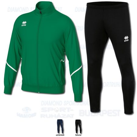 ERREA MARLON & FLANN 3.0 SET edző- és szabadidő melegítő felső + nadrág SZETT - zöld