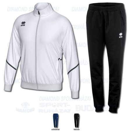 ERREA MARLON & VANESSA WOMAN 3.0 SET edző- és szabadidő melegítő felső + női nadrág SZETT - fehér