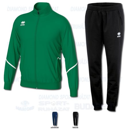 ERREA MARLON & VANESSA WOMAN 3.0 SET edző- és szabadidő melegítő felső + női nadrág SZETT - zöld