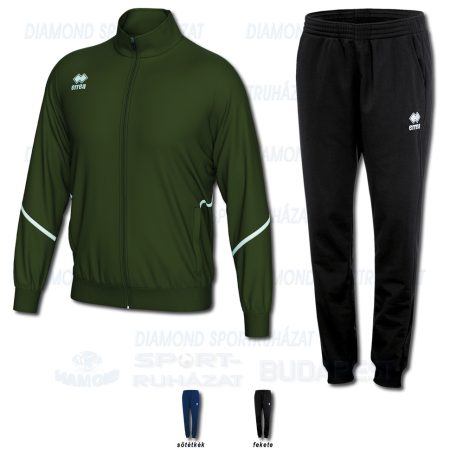 ERREA MARLON & VANESSA WOMAN 3.0 SET edző- és szabadidő melegítő felső + női nadrág SZETT - katonai zöld
