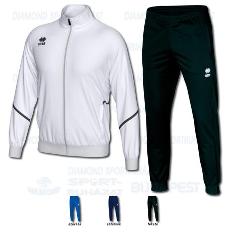 ERREA MARLON & MILO 3.0 SET edző- és szabadidő melegítő felső + nadrág SZETT - fehér